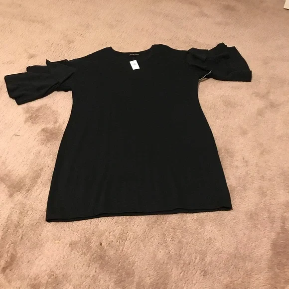 Almost Famous Black Midi Dress - Picture 2 of 4